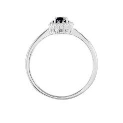 Bague Solitaire Eulalio Argent Blanc Oxyde De Zirconium-Histoire d'Or Discount