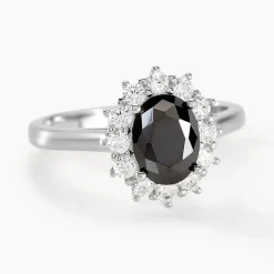 Bague Solitaire Gabor Argent Blanc Oxyde De Zirconium-Histoire d'Or Clearance