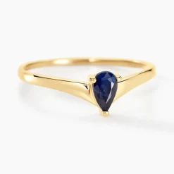 Bague Solitaire Goutte-Histoire d'Or Discount