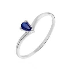 Histoire d'Or Bague Solitaire Goutte