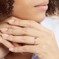 Bague Solitaire Goutte-Histoire d'Or