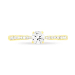 Histoire d'Or Bague Solitaire Hemera