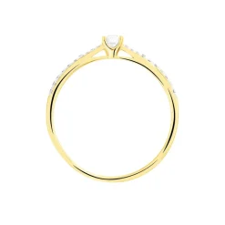 Histoire d'Or Bague Solitaire Hemera