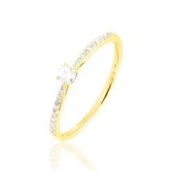 Bague Solitaire Hemera-Histoire d'Or Hot