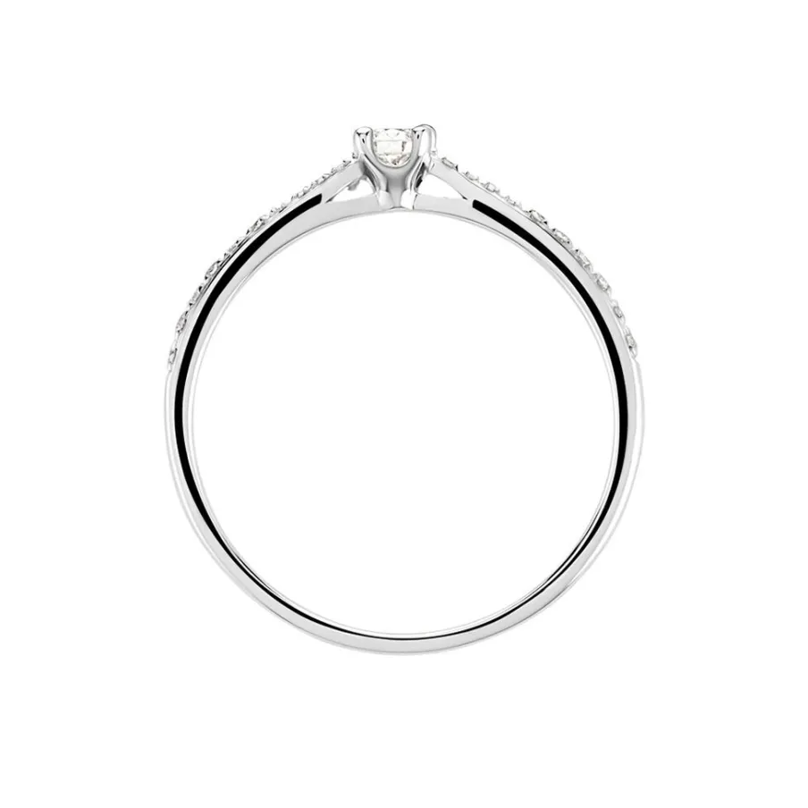 Histoire d'Or Bague Solitaire Hemera