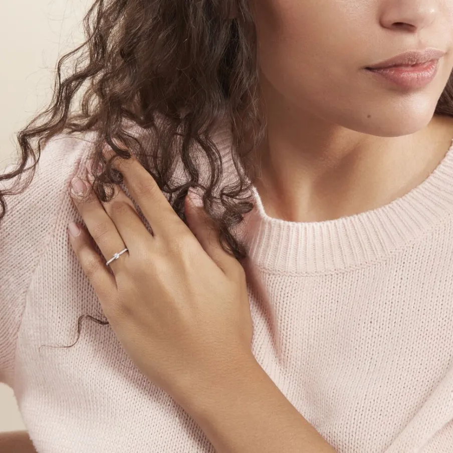 Histoire d'Or Bague Solitaire Hemera
