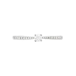 Histoire d'Or Bague Solitaire Hemera