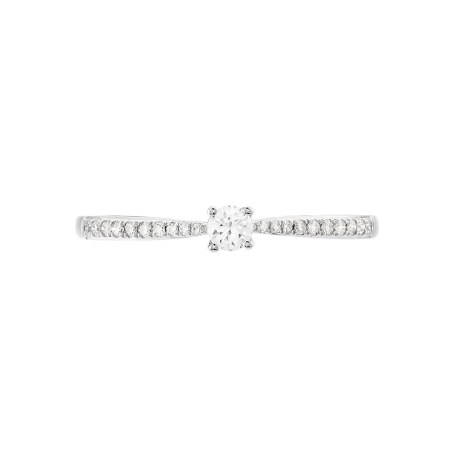 Histoire d'Or Bague Solitaire Hemera