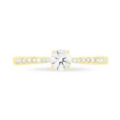 Bague Solitaire Hemera Or Jaune Diamant-Histoire d'Or Hot