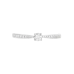 Bague Solitaire Hemera Or Blanc Diamant-Histoire d'Or Clearance