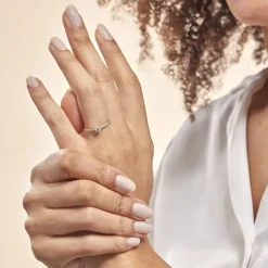 Histoire d'Or Bague Solitaire Hemera