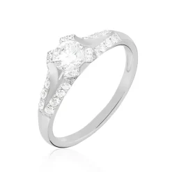 Bague Solitaire Ingrid Or Blanc Diamant-Histoire d'Or Sale