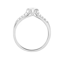 Bague Solitaire Ingrid Or Blanc Diamant-Histoire d'Or Sale