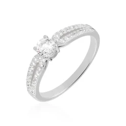 Bague Solitaire Katalina Or Blanc Diamant-Histoire d'Or Best