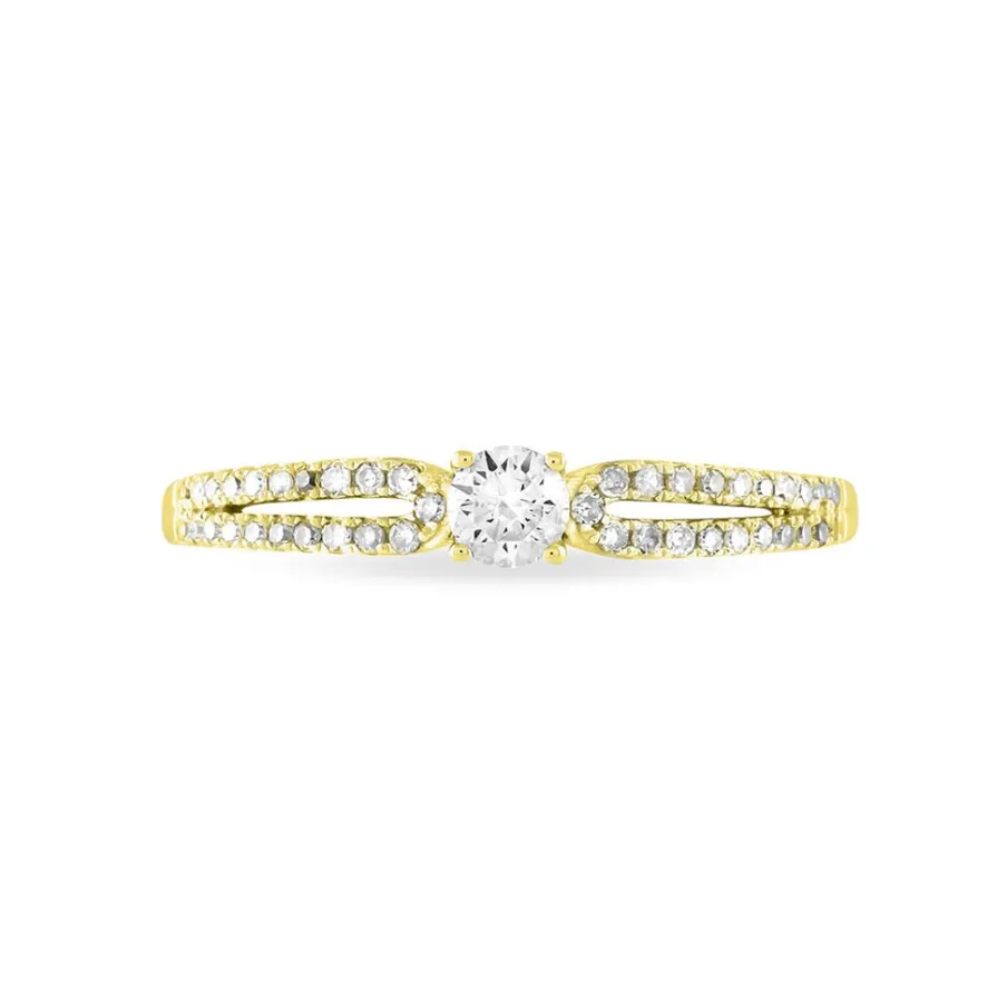 Histoire d'Or Bague Solitaire Katalina