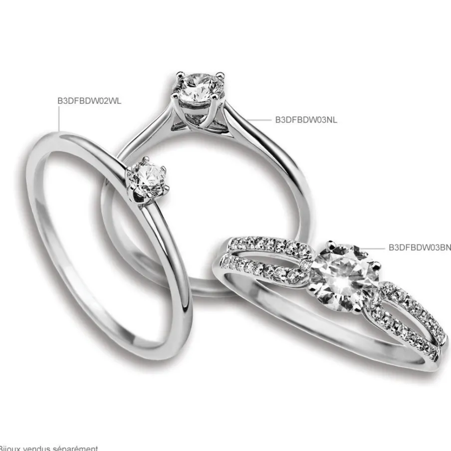 Histoire d'Or Bague Solitaire Katalina