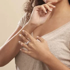 Bague Solitaire Kendra Or Blanc Diamant-Histoire d'Or