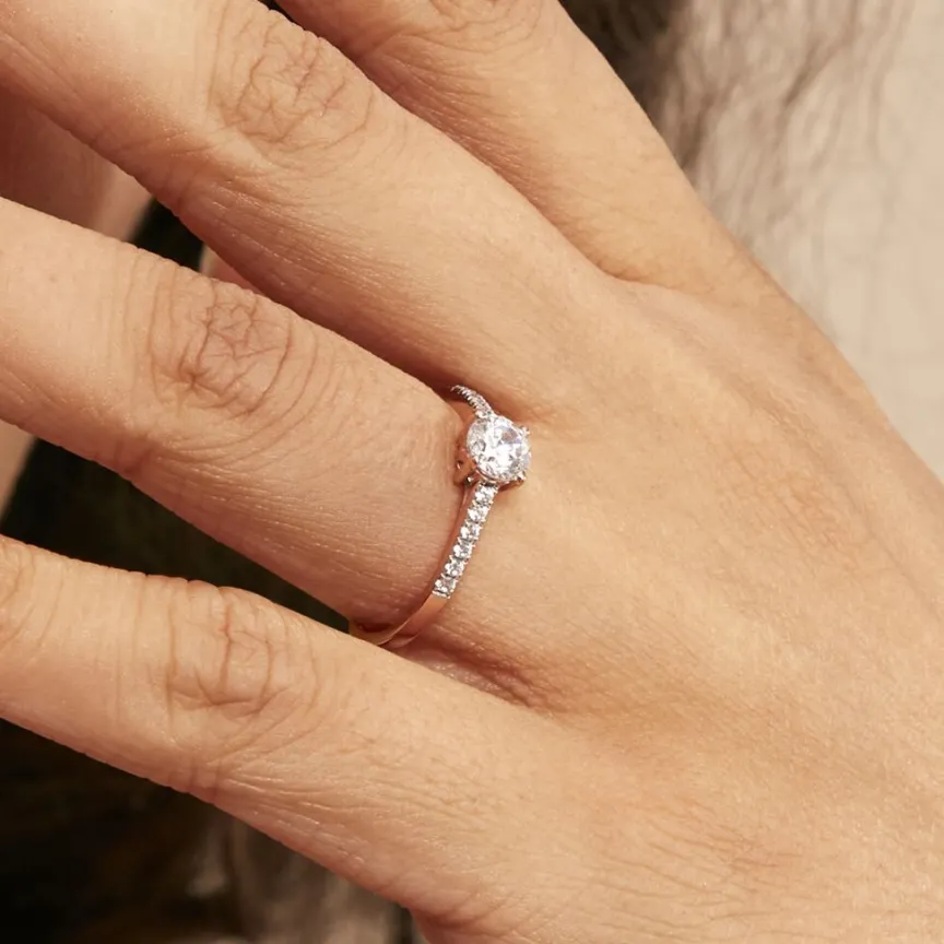 Bague Solitaire Manon De Zirconium-Histoire d'Or Online