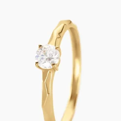 Bague Solitaire Maylis Or Jaune Oxyde De Zirconium-Histoire d'Or Clearance