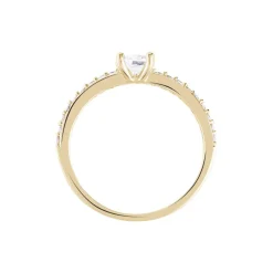 Histoire d'Or Bague Solitaire Mireilla De Zirconium