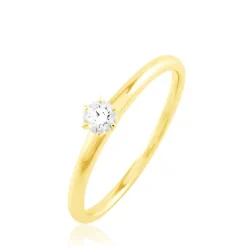 Bague Solitaire Natalia Or Jaune Diamant-Histoire d'Or Hot