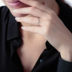 Bague Solitaire Natalia-Histoire d'Or Hot