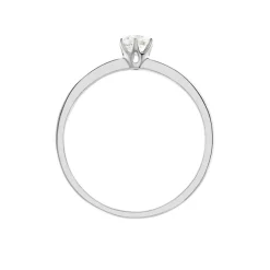 Bague Solitaire Natalia Pl Platine Blanc Diamant-Histoire d'Or Online