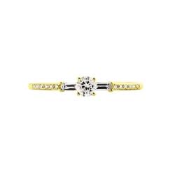 Bague Solitaire Nina Or Jaune Diamant-Histoire d'Or