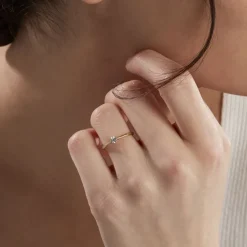 Bague Solitaire Or Jaune Aphrodite Diamant-Histoire d'Or Discount