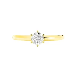 Bague Solitaire Ruken Or Jaune Diamant-Histoire d'Or Clearance