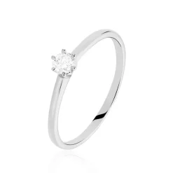 Bague Solitaire Samantha Or Blanc Diamant-Histoire d'Or Online