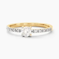 Histoire d'Or Bague Solitaire Servana De Zirconium