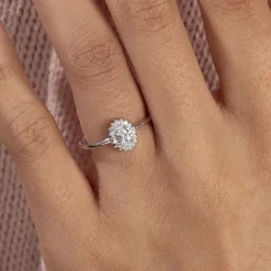 Bague Solitaire Shandrany Argent Blanc Oxyde De Zirconium-Histoire d'Or Best