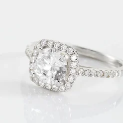 Bague Solitaire Soa Argent Blanc Oxyde De Zirconium-Histoire d'Or Online