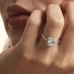 Bague Solitaire Soa Argent Blanc Oxyde De Zirconium-Histoire d'Or Online