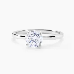 Bague Solitaire Stella Argent Blanc Oxyde De Zirconium-Histoire d'Or Hot