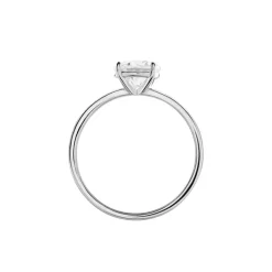 Bague Solitaire Stella Argent Blanc Oxyde De Zirconium-Histoire d'Or Outlet
