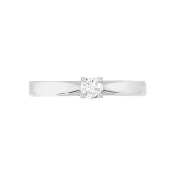 Bague Solitaire Tahyna Or Blanc Diamant-Histoire d'Or Discount