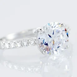 Bague Solitaire Terese De Zirconium-Histoire d'Or Hot