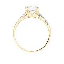 Bague Solitaire Terese De Zirconium-Histoire d'Or Hot