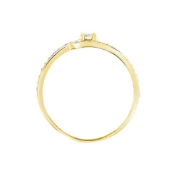 Histoire d'Or Bague Solitaire Vassilissa
