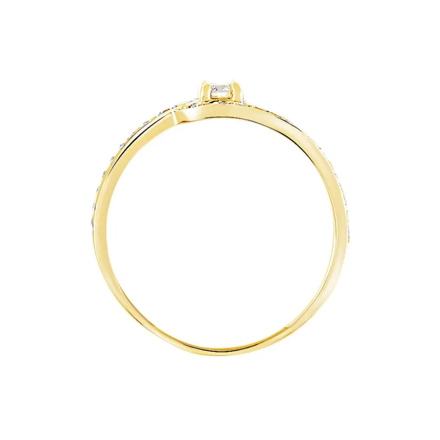 Histoire d'Or Bague Solitaire Vassilissa
