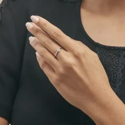 Bague Solitaire Veronika Or Blanc Diamant-Histoire d'Or