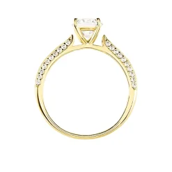 Bague Solitaire Veronique-marie Or Jaune Oxyde De Zirconium-Histoire d'Or Online