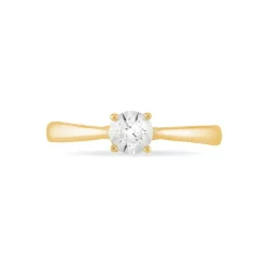 Bague Solitaire Victoria Or Jaune Diamant-Histoire d'Or Online