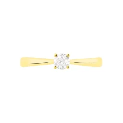 Bague Solitaire Victoria Or Jaune Diamant-Histoire d'Or Hot