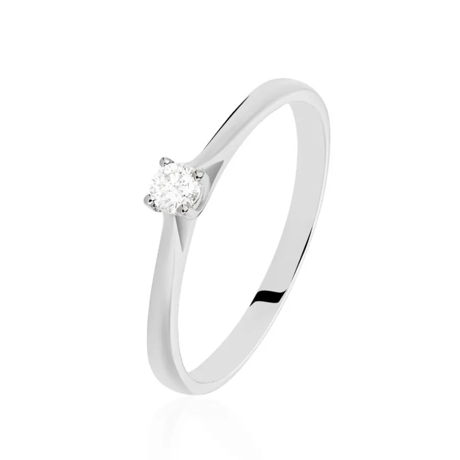 Histoire d'Or Bague Solitaire Victoria