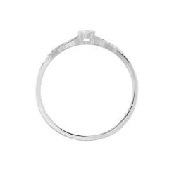 Bague Solitaire Vilma Or Blanc Diamant-Histoire d'Or Clearance