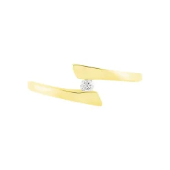 Histoire d'Or Bague Solitaire Vinca