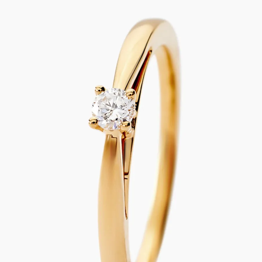 Histoire d'Or Bague Soltaire Iris